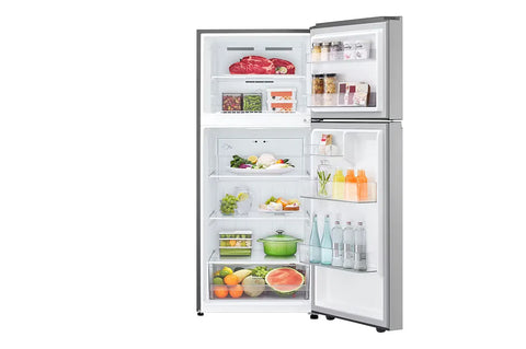 LG GN-R702SFAH 496L Top Mount Refrigerator – Platinum Silver side view