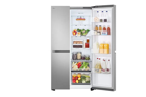 LG GR-B267KLJW 658L Side-by-Side Refrigerator – Prime Silver feature view