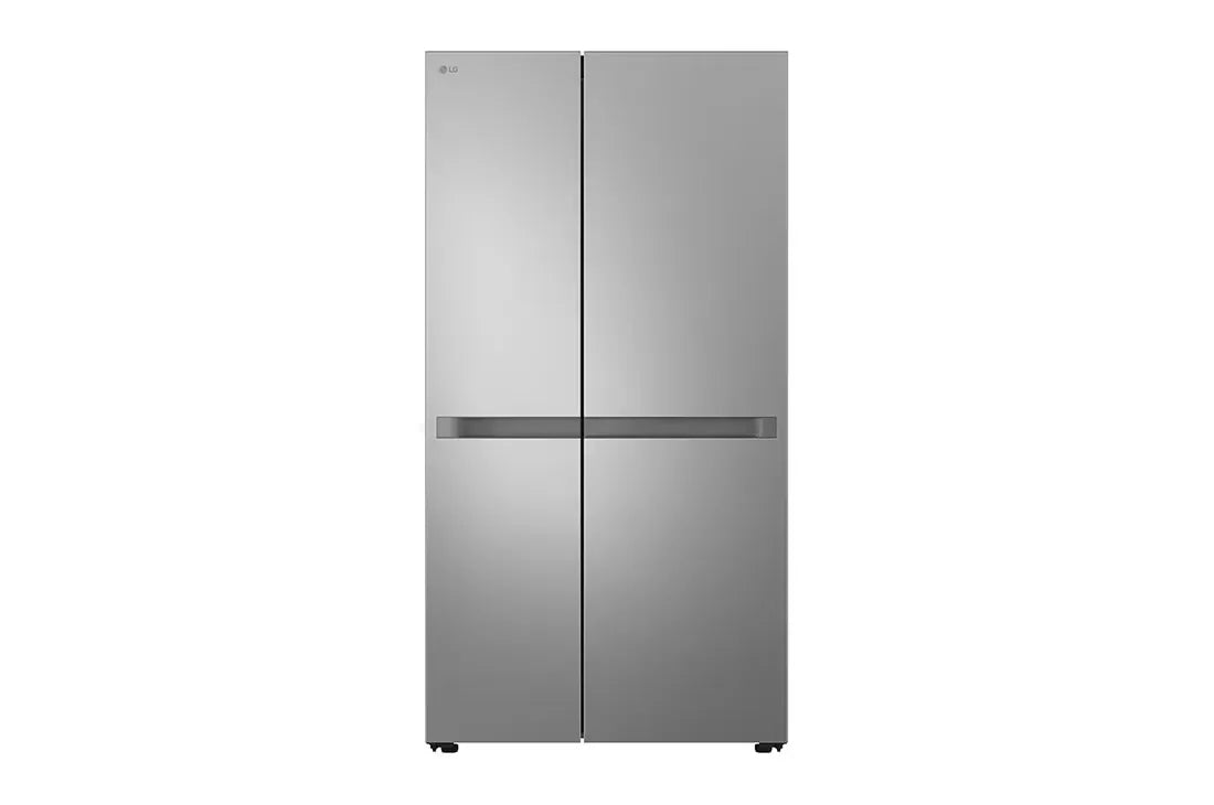 LG GR-B267KLJW 658L Side-by-Side Refrigerator – Prime Silver front view