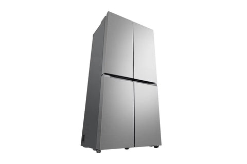 LG GR-B29FFLZB 464L French Door Refrigerator – Prime Silver angle view