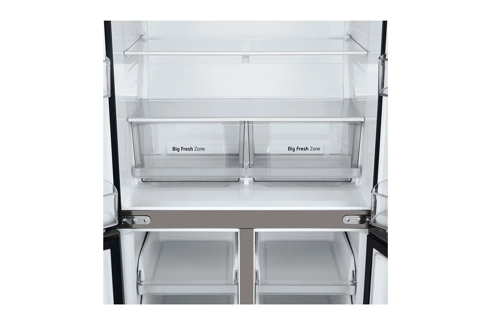 LG GR-B29FFLZB 464L French Door Refrigerator – Prime Silver detail view