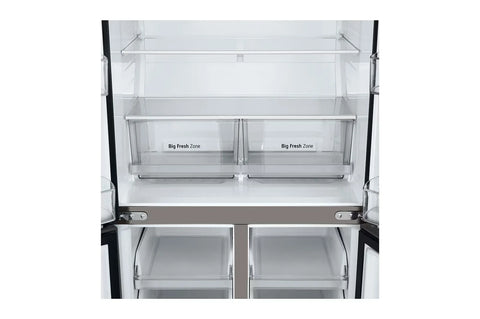 LG GR-B29FFLZB 464L French Door Refrigerator – Prime Silver detail view
