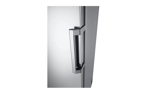 LG GR-B414ELFM 324L Single Door Upright Freezer – Platinum Silver detail view