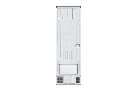 LG GR-B414ELFM 324L Single Door Upright Freezer – Platinum Silver interior view