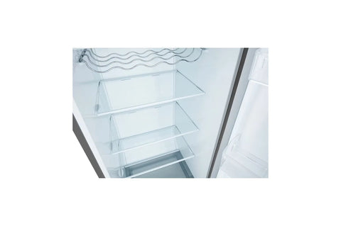 LG GR-F411ELDM 380L Single Door Refrigerator – Platinum Silver close up