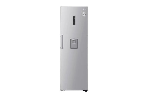 LG GR-F411ELDM 380L Single Door Refrigerator – Platinum Silver front view