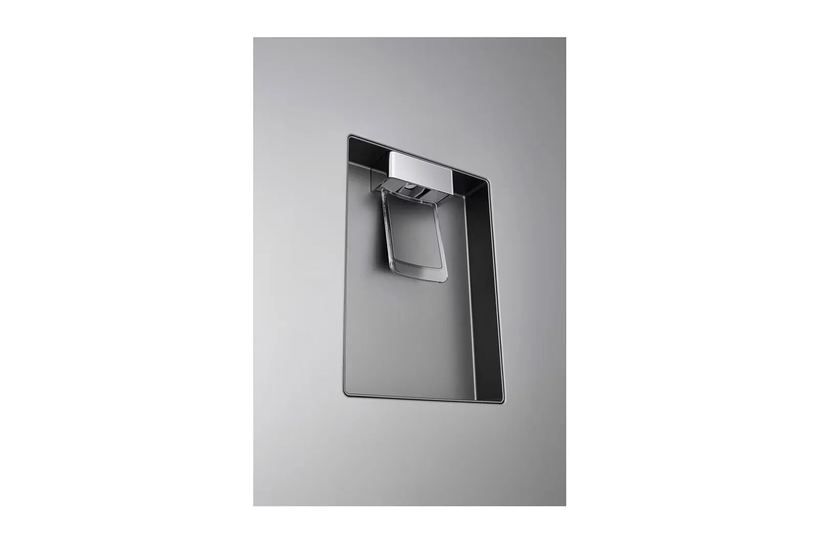 LG GR-F411ELDM 380L Single Door Refrigerator – Platinum Silver open view