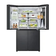 LG GR-X24FFCAB 617L InstaView French Door Refrigerator – Essence Black Steel detail view
