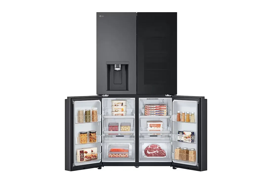 LG GR-X24FFCAB 617L InstaView French Door Refrigerator – Essence Black Steel feature view