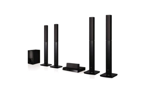 LG LHD657 5.1ch 1000W DVD Home Theater System – full system