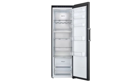 LG LOB451FGPM 324L Single Door Upright Freezer – Beige interior view