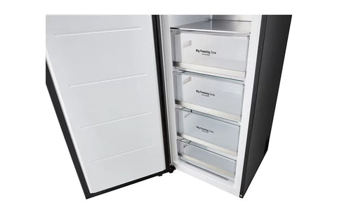 LG LOB454FGQM 386L Single Door Refrigerator – Beige detail view