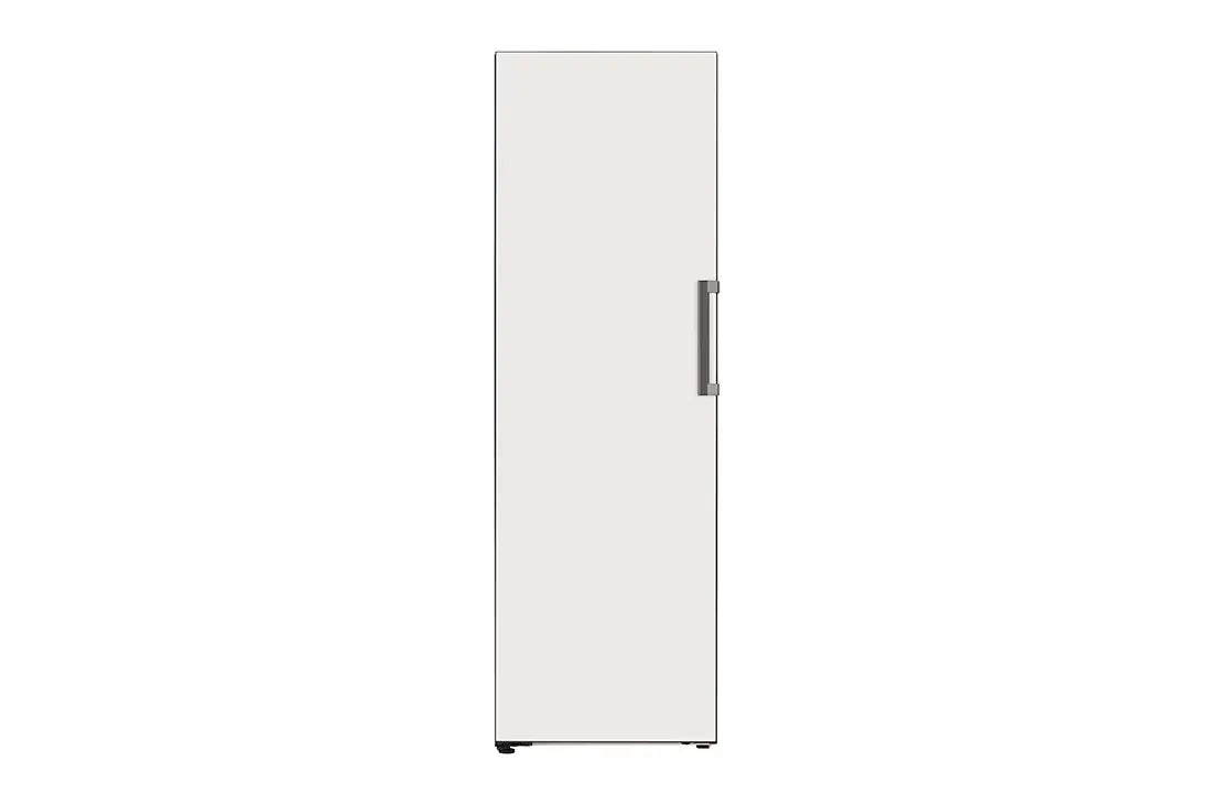 LG LOB454FGQM + LOB451FGPM Refrigerator & Freezer Pair (2 Units) – Beige front view
