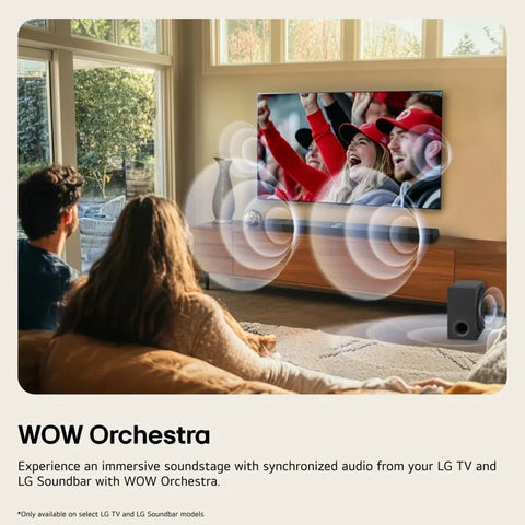 LG S60T 3.1ch Soundbar with Dolby Audio – lifestyle