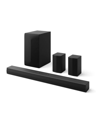 LG S65T 5.1ch Soundbar with Wireless Rear Speakers – front view