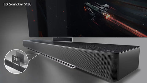LG SC9S 3.1.3ch Dolby Atmos Soundbar for OLED evo C Series – lifestyle