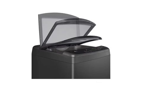 LG 13kg Top Load Washing Machine T1388NEHV2 - lid open, side view