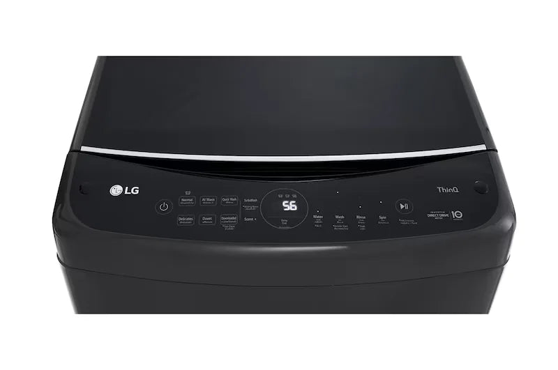 LG 21kg Top Load Washing Machine T21H7EHHTP - control panel from above