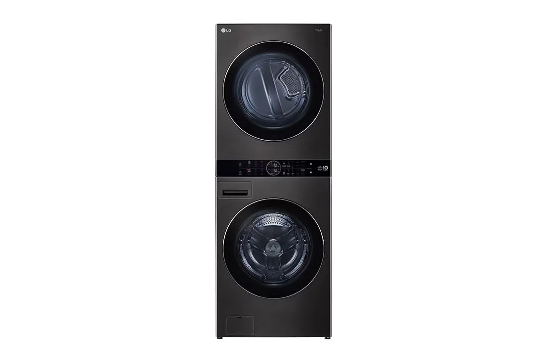 LG 19/16kg WashTower Washer Dryer W1S1CVK2EHM - front view