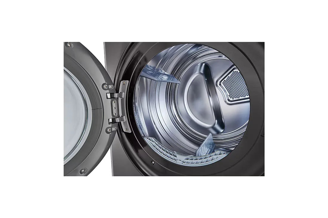 LG 19/16kg WashTower Washer Dryer W1S1CVK2EHM - washer drum close-up