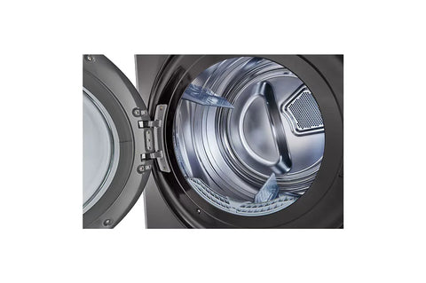 LG 19/16kg WashTower Washer Dryer W1S1CVK2EHM - washer drum close-up