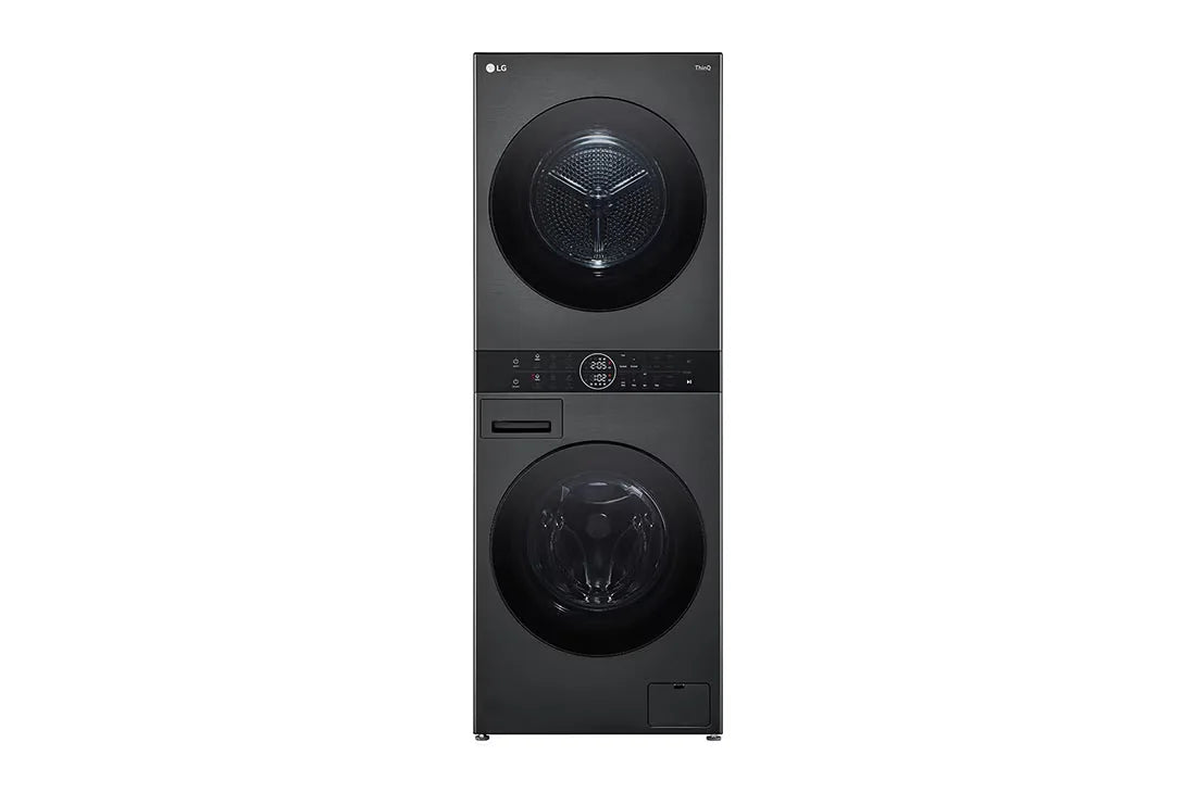 LG 12/10kg WashTower Washer Dryer W4W8BVKKZHM - front view