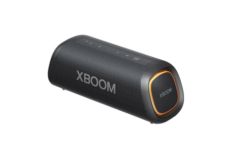 LG XBOOM Go XG5QBK Portable Bluetooth Speaker – rear or connections