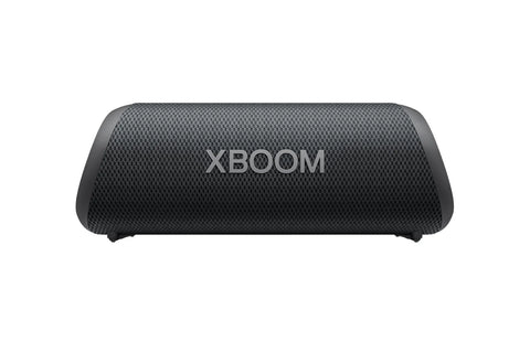 LG XBOOM Go XG7QBK Portable Bluetooth Speaker – angle view