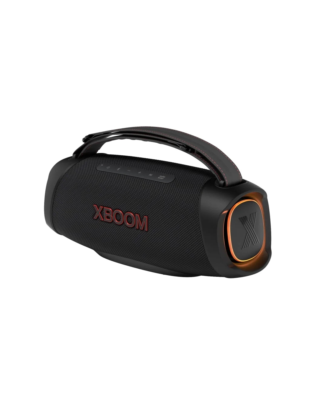 LG XBOOM Go XG8T Portable Bluetooth Speaker – side view