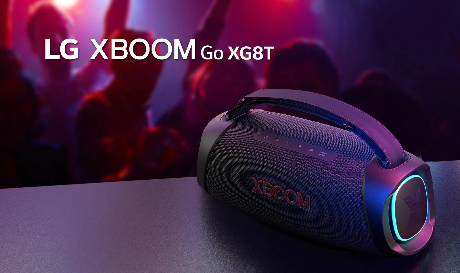 LG XBOOM Go XG8T Portable Bluetooth Speaker – lifestyle