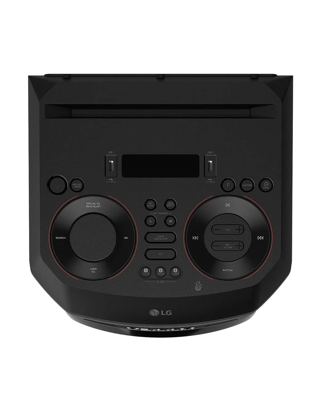 LG XBOOM RNC7 Party Speaker – side view