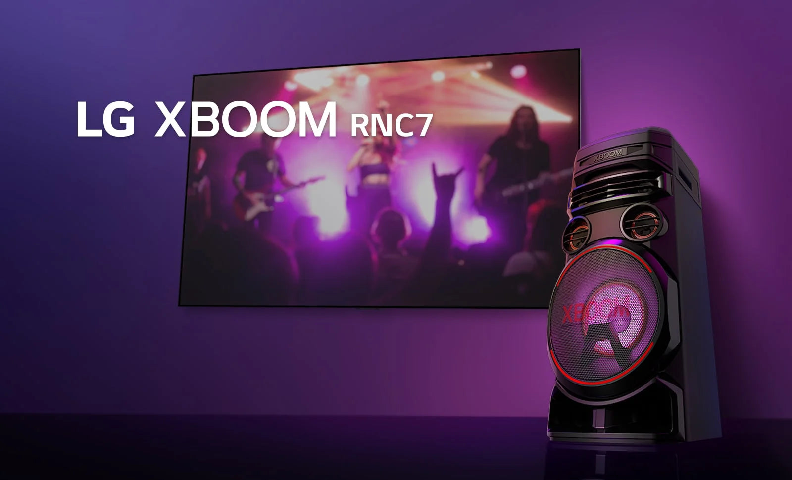 LG XBOOM RNC7 Party Speaker – feature