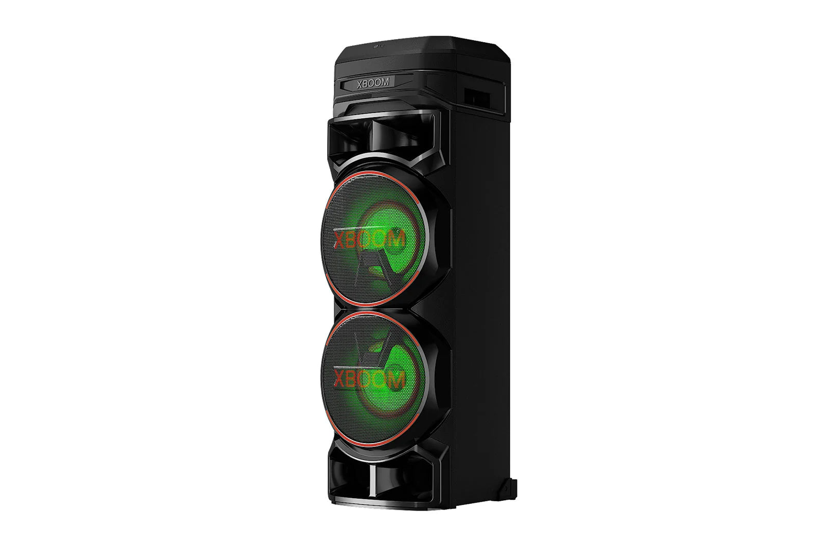 LG XBOOM RNC9 Party Speaker – angle view