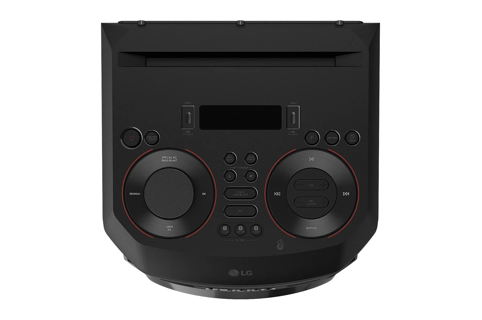 LG XBOOM RNC9 Party Speaker – detail view