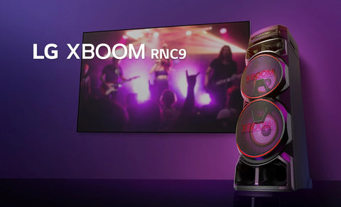 LG XBOOM RNC9 Party Speaker – lifestyle