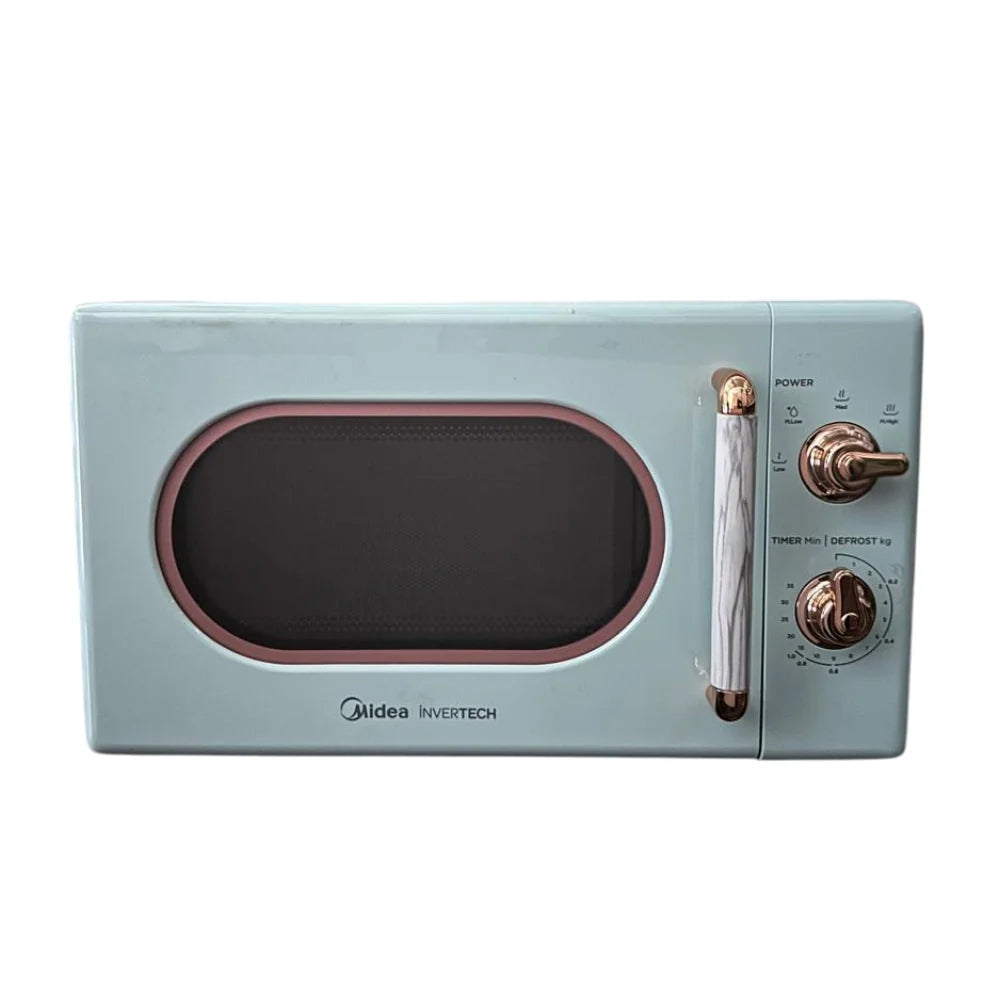 Midea MS-1008 20L Solo Microwave Oven Front View