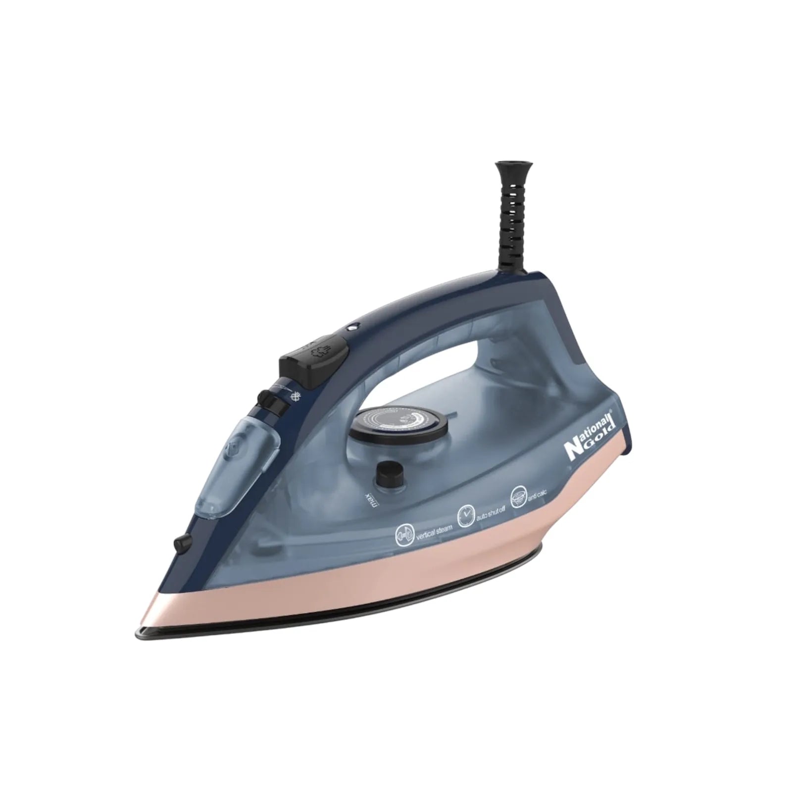 National Gold 144 Steam Iron — front view | National Gold 144 Dry Spray Steam Iron | ShandaarBuy
