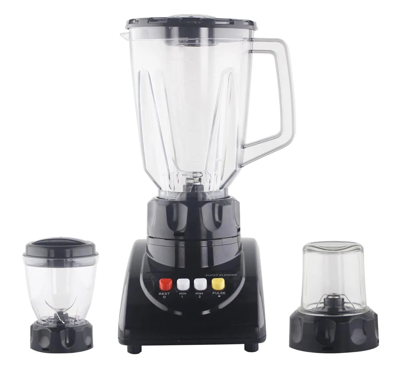 National Gold 2009 Blender — front view | National Gold 2009 3-in-1 Blender Black | ShandaarBuy