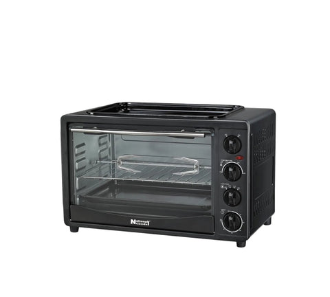 National Gold 30L Oven Toaster — front view | National Gold 30L Oven Toaster with Rotisserie | ShandaarBuy