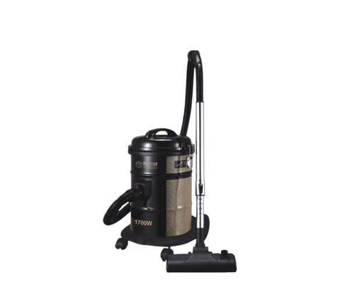 National Gold 8512 Vacuum Cleaner — front view | National Gold 8512 Drum Vacuum Cleaner Black | ShandaarBuy