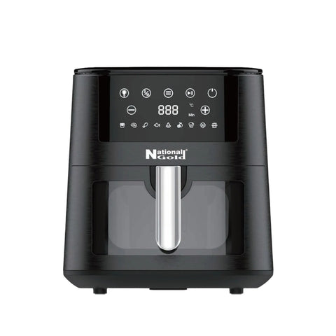 National Gold AF25 Air Fryer — front view | National Gold AF25 Digital Air Fryer 7.2L | ShandaarBuy