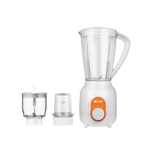 National Gold BL25 Blender — front view | National Gold BL25 3-in-1 Blender White | ShandaarBuy