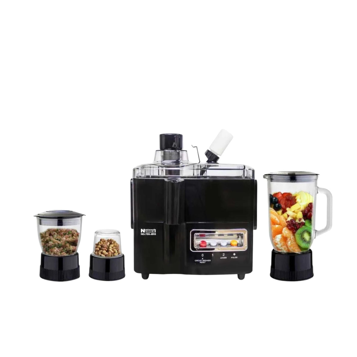 National Gold JB10 Juicer Blender — front view | National Gold JB10 Juicer Blender | ShandaarBuy