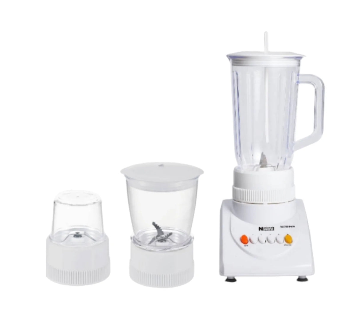 National Gold P4OS Blender — front view | National Gold P4OS 3-in-1 Blender White | ShandaarBuy