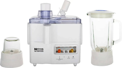 National Gold PL3OS Juicer Blender — front view | National Gold PL3OS Juicer Blender | ShandaarBuy