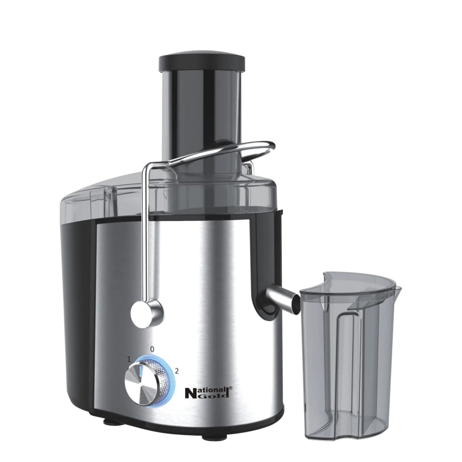 National Gold SJ218 Juicer — front view | National Gold SJ218 Juice Extractor 800W | ShandaarBuy