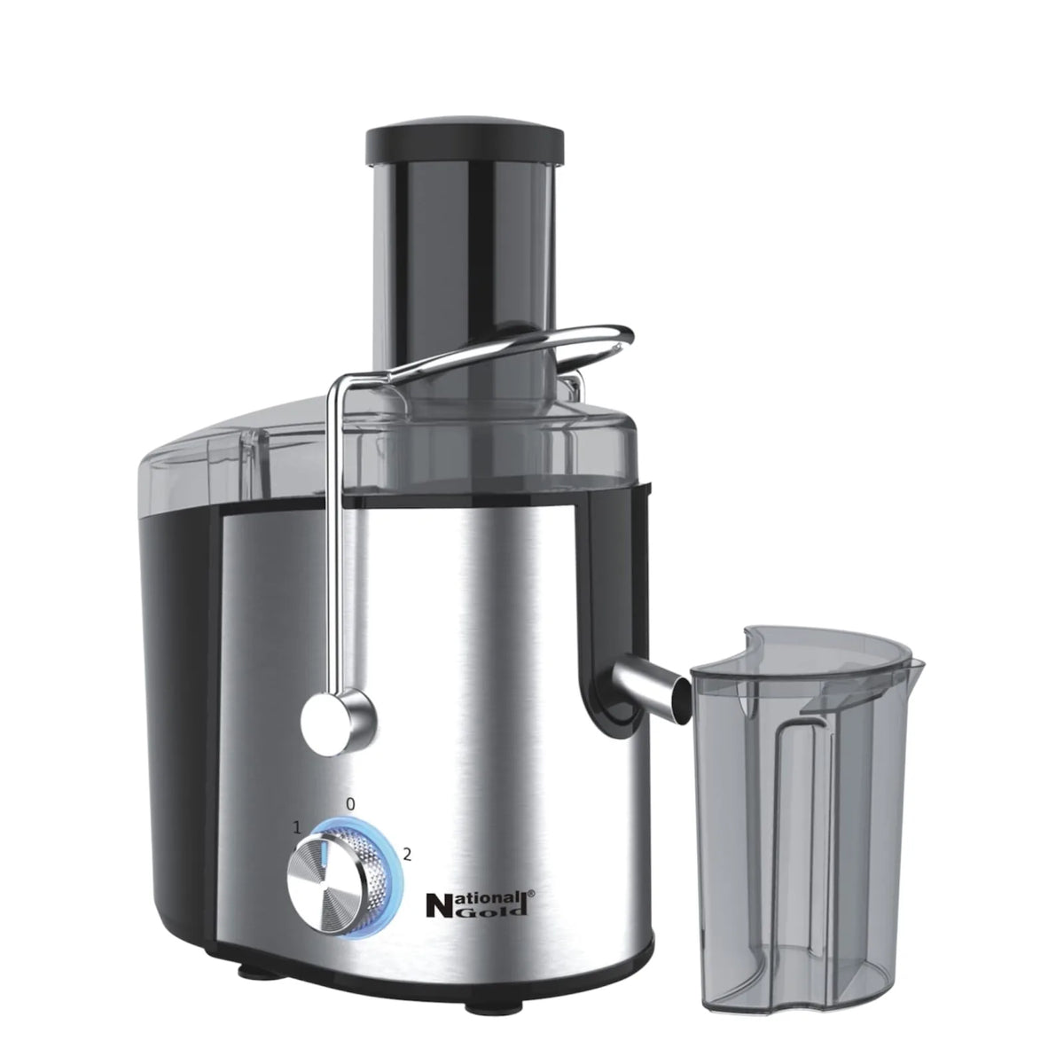 National Gold SJ218 Juicer — front view | National Gold SJ218 Juice Extractor 800W | ShandaarBuy