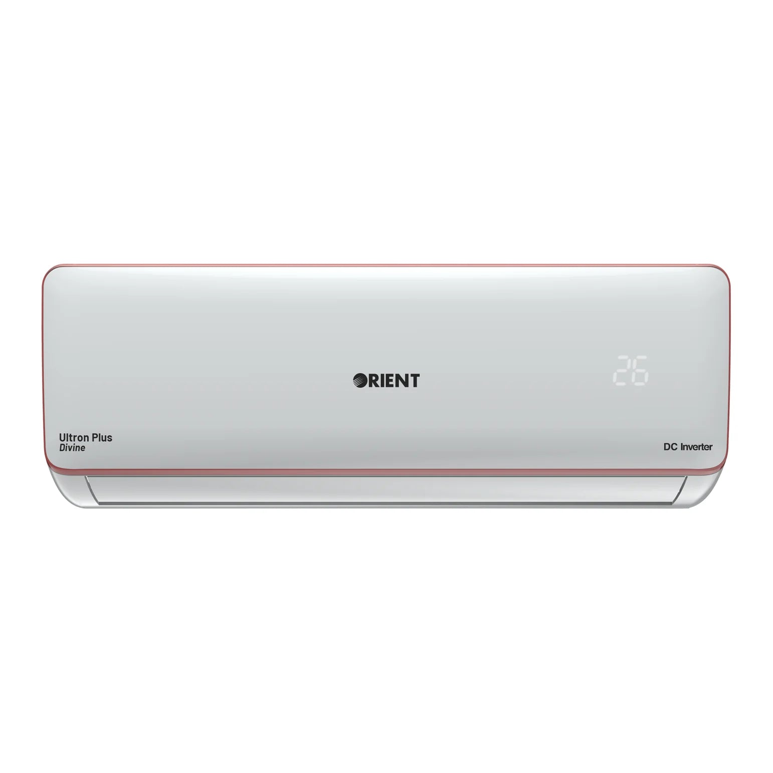 Orient Divine 12S Pristine White T3+ 1 Ton DC Inverter Heat & Cool Split AC – front view