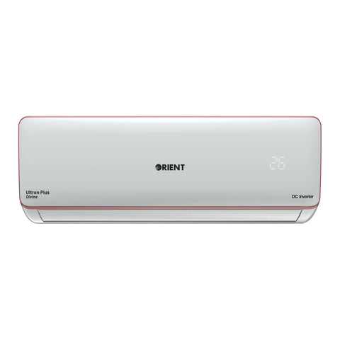 Orient Divine 12S Pristine White T3+ 1 Ton DC Inverter Heat & Cool Split AC – front view