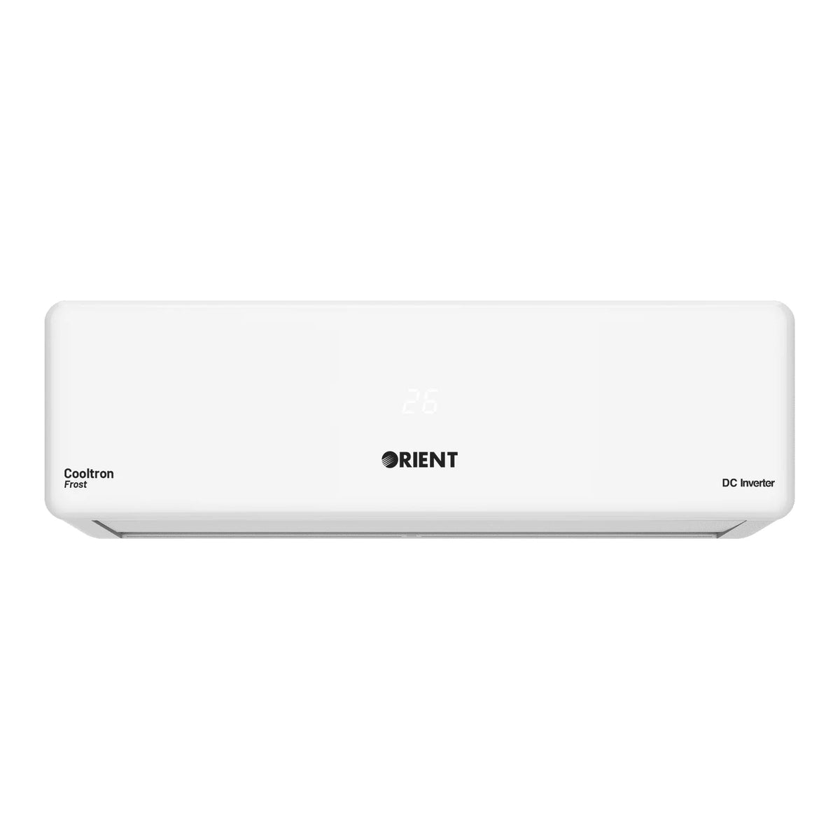 Orient Frost 18W Classic White 1.5 Ton DC Inverter Cool Only Split AC – front view
